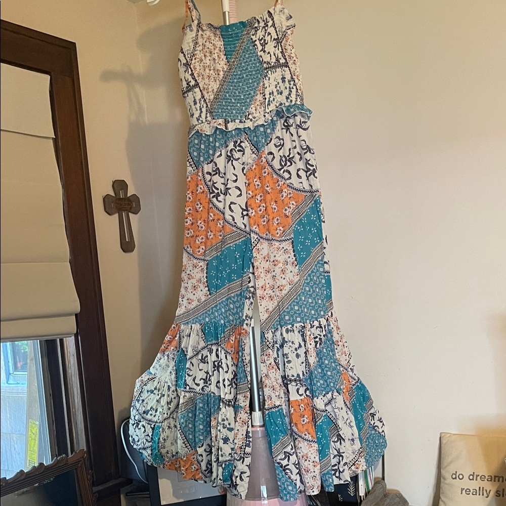 River Island Multicolor BoHo Hippie Style Jumpsuit